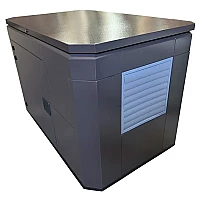Бензиновый генератор A-iPower A13000EAX в тихом зимнем кожухе 1600 RAL 8019 + блок автозапуска A-iPower 230В/400В 100А 8 ПИН