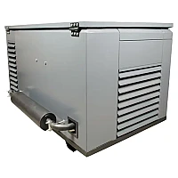 Бензиновый генератор FUBAG BS 8000 A ES в супертихом зимнем кожухе 1400SS RAL 7024