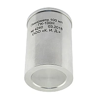 Пикнометр из нержавеющей стали 100 мл. ПК-100Н