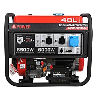 Бензиновый генератор A-iPower A6500EA
