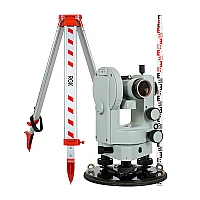 Комплект теодолит УОМЗ 2Т30П штатив рейка - 3 в 1